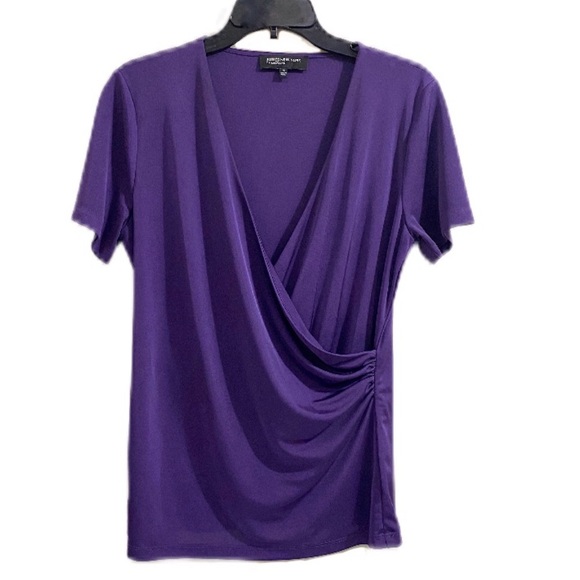 Jones New York Tops - Jones New York Collection Short Sleeve Purple Top